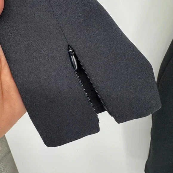 Oh Polly Luciana Dress Women 10 Black Heart Cutout Party Night Out Romantic - Picture 11 of 14